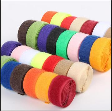 Polyester Klettband Haken und Schleife Klebeband