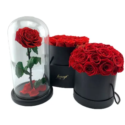 Hot Selling High Quality Wedding Gift: Eternal Rose Box Preserved Forever Roses