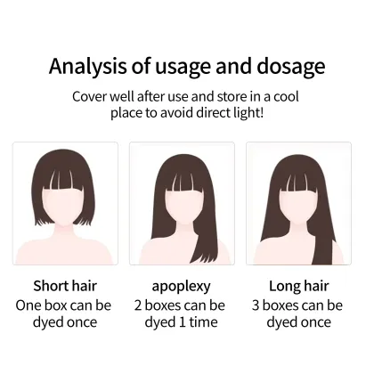 Factory Supply Organic Permanent Color Lead-Free Colored Hair Dye