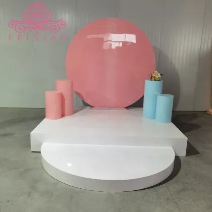 PVC Acrylic Square White Dance Floor for Wedding Stage