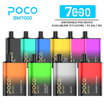 Alla smaker Poco BM 7000 Puffs Partihandel