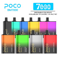 Todos os sabores poco BM 7000 Puffs por atacado