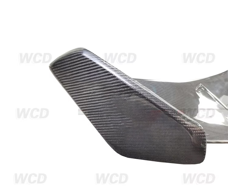 Carbon Fiber Rear Trunk Wing For Porsche Cayman 718 981 987 Boxster Gt4 ...