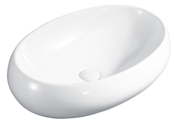 Oval Above Counter Vanity Top Basin