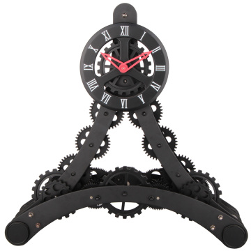 Eiffel Tower Gear Clock For Decor