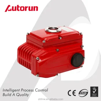 Factory Wholesale 380V/220V/110V AC 24V/110V DC Alloy Electric Actuator For Butterfly Valve
