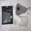 PM2.5 filter cotton anti haze mask with valve