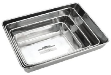 Rectangular food dish, s/s