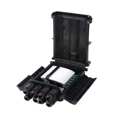 Commscope Waterproof Fiber FTTH Wall-Mounted Terminal Box: 288 Core IP 68 Enclosure for Optic Cable Applications