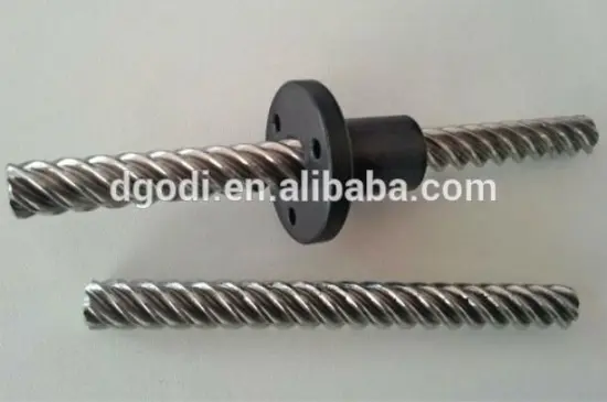 custom made small stainless steel leadscrew from china screw manufacturer