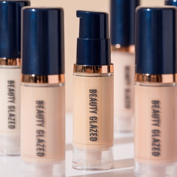 Custom-Made Flawless Full Coverage Liquid Foundation - Hydrate, Smooth, and Brighten for All Skin Types