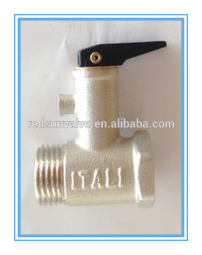 HR6150 factory manufacture forged brass water 3 bar 6bar safety pressure relief valve