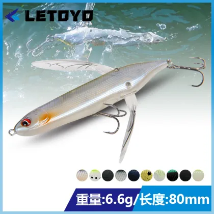 Top Water Dragonfly Insect Bait Popper Fishing Gear Accessories