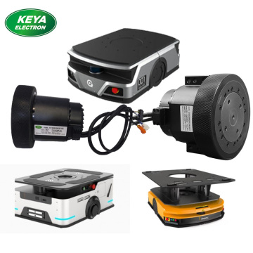 Keya 165mm 600kg 48VDC 500W 222RPM 21N.M AMR/AGV Servo مجموعة عجلة متكاملة