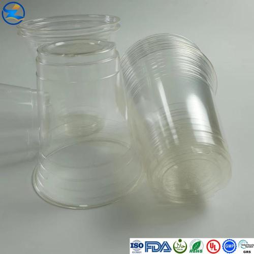 100% biodegradável cor original Termoformed Pla Cup