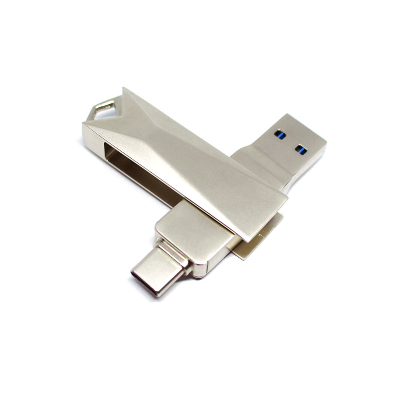 2 in1swivel перо диска металл USB3.0/Type-C USB