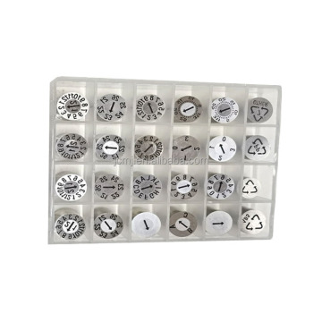 Brand Authorization Expiration and Recycling Date Stamping for Plastic Mold Chapters