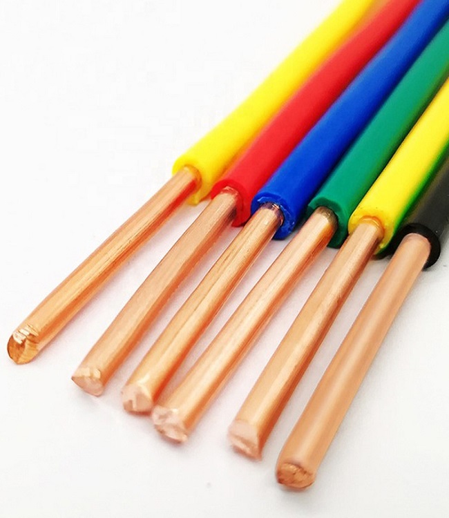 CE PVC/PVC insulated low voltage Single Core 1.0mm