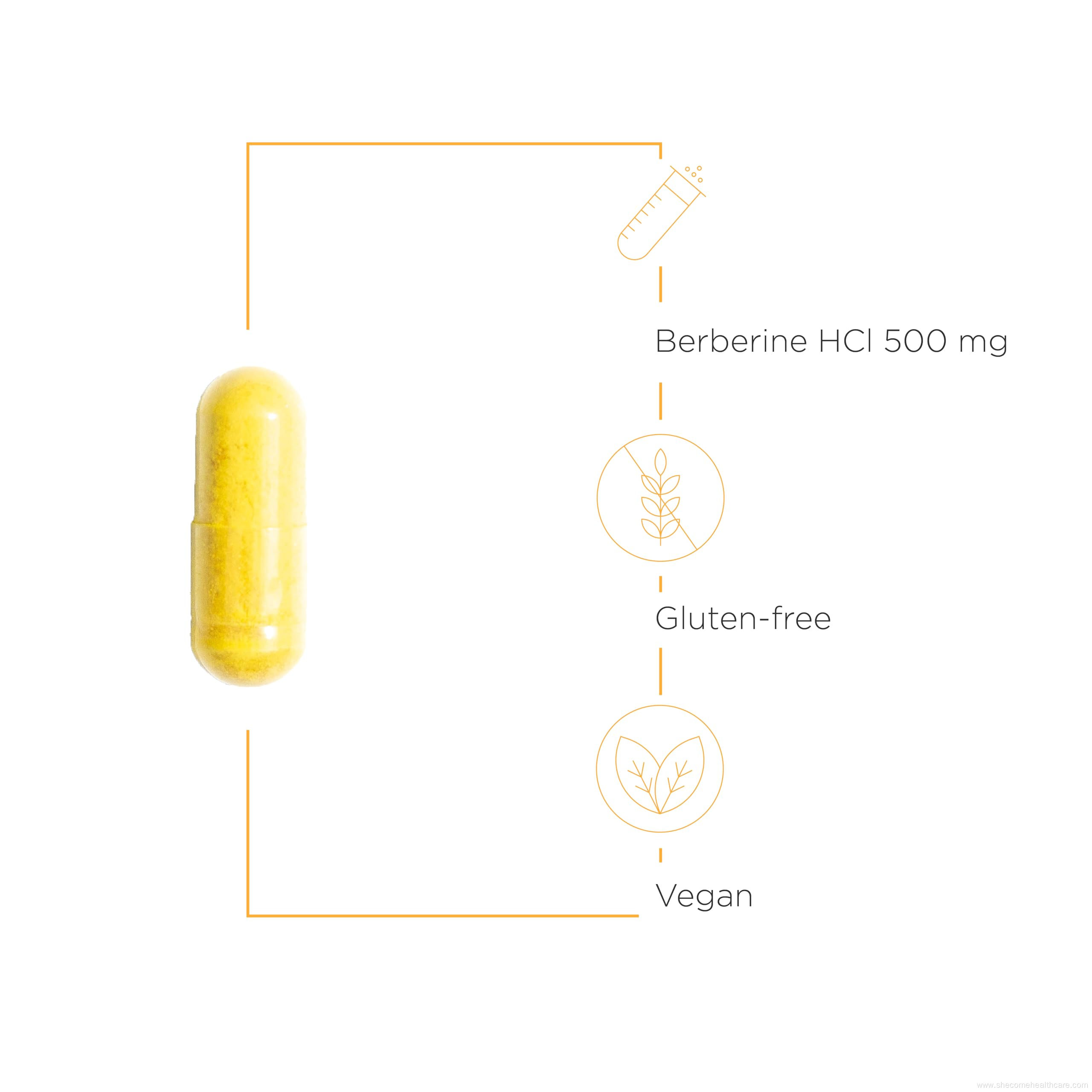 Berberine Improve immunity Berberine Hydrochloride capsules