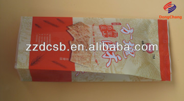 Matte Film & CPP Laminated Gusset Food Packaging Bag For Cookies