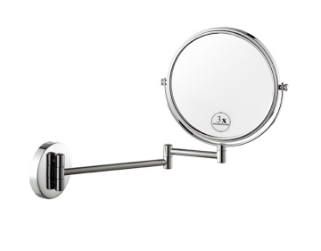 Hot-selling wall mount magnifying mirror x3 for hotel room mr8016