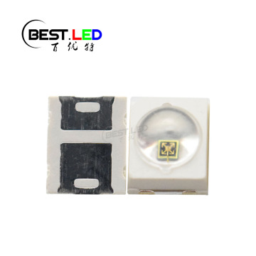 520nm Green LED Emitter Dome Lens SMD 60-Degree