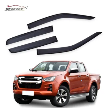 KOGI Window Deflector Rain Shield Guard for ISUZU D-MAX