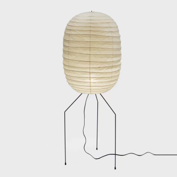 Japanese Handmade Rice Paper Floor Lamp for Home and Hotel Decor