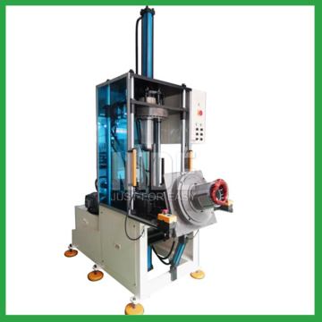 Pneumatic stator coil forming machine