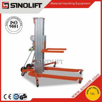 2015 SINOLIFT LGA Manual Material Lifts with CE Certificates