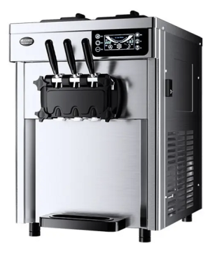 Factory Direct Automatic Desktop Soft Ice Cream Cone Making Machine
