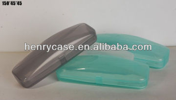 2014 hot-sell colorful and affordable plastic glasses case made in China