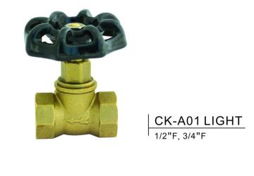 Stop valve CK-A01 LIGHT 1/2"F,3/4"F