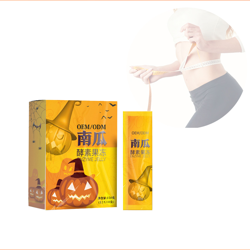 OEM/ODM Natural Enzyme Detox Prebiotic Pumpkin Enzyme Slimming Weight loss Jelly Vegan Fast Slim Enzyme Jelly