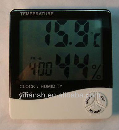 Hot sell househld digital thermometer hygrometer