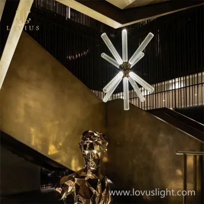 2022 Custom chandelier Science and technology chandelier lobby chandelier