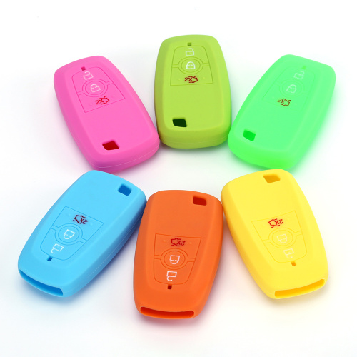 Silicone car key cover for ford ecosport