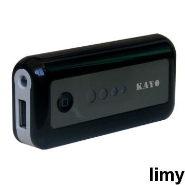5200mAh mobile power 3 portable power backup battery for iPhone/cel