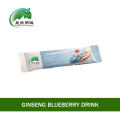 Полезный напиток из свежей черники и женьшеня