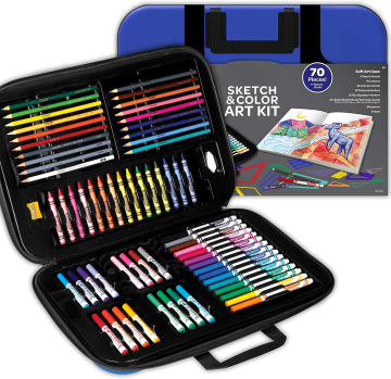 Hot Sell 70pcs Stationary Set - Student Painting &amp; Drawing Art Kit für Kinder