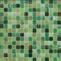 Mosaici a mosaico in vetro verde Backsplash Mosaici in Piscina Art Pool