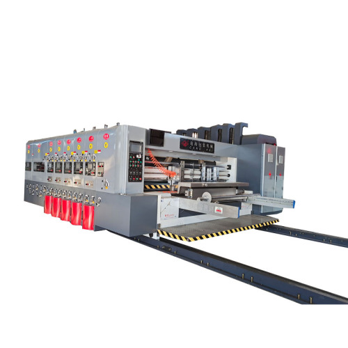automatic many color printing slotting die-cutting