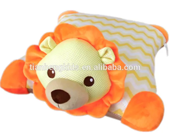 20 inch dazzling forest pillow, cute lion for infant and child