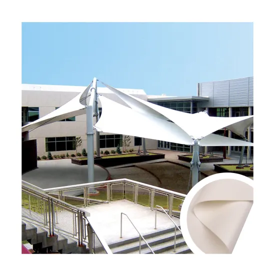 800-1300 GSM PVC-Coated Fabric: Architectural Membranes for Durable Tensile Shade Structures