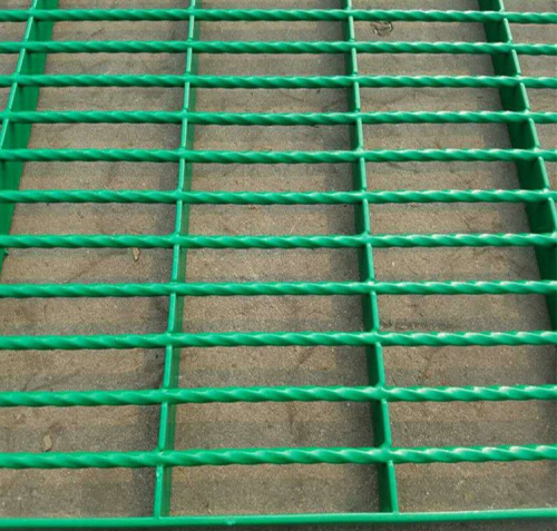 pagar rantai panel pagar berwarna pagar pautan dengan tiang