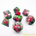 Bescon Red Ladybug RPG -Würfel Set 7, Neuheit Ladybugs Polyedrale Spiel Würfel Set