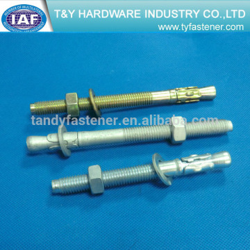 reliable supplier of wedge anchor(through bolt) all kinds of anchor
