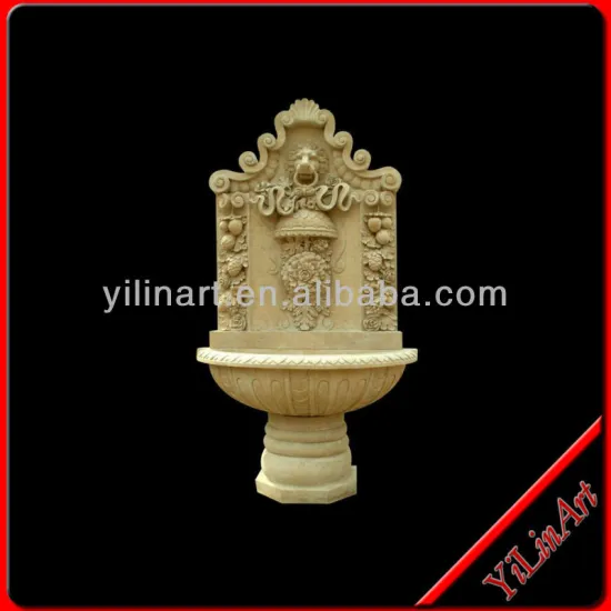 Outdoor Marble Wall Waterfall Fountain YL-W064