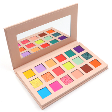 Private Label Vegan Matte Shimmer Eyeshadow Palette