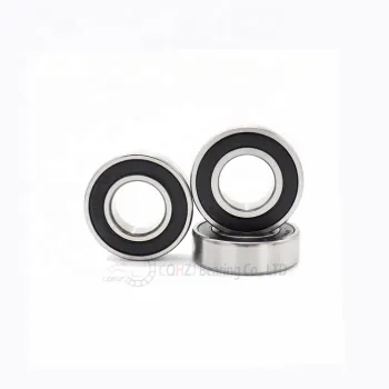Free Sample Double Rubber Seal Deep Groove Ball Bearing 6205 2RS for Motorbike